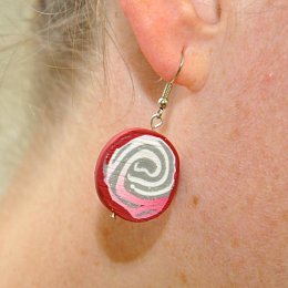 Náušnice z kolekce Víno