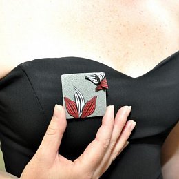 Brož z kolekce Kvetoucí čaj