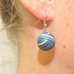 Náušnice Pruhované