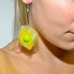 Náušnice z kolekce Květinová