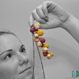 Náhrdelník hrozen z kolekce Antický šnek