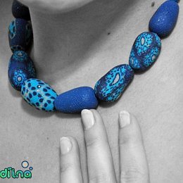 Náhrdelník z kolekce Krajka v barvách