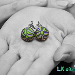 Náušnice z kolekce Chryzantema