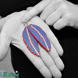 Náušnice z kolekce Pírko