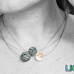 Náhrdelník trojkombinace z kolekce BlackAndWhite