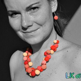 Náhrdelník Bambule z kolekce Colors