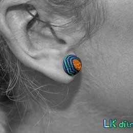 Náušnice pecky z kolekce Kleopatra