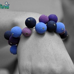 Náramek z kolekce Bambulky